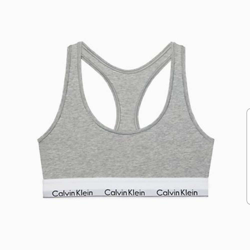 Calvin Klein Grey bra top